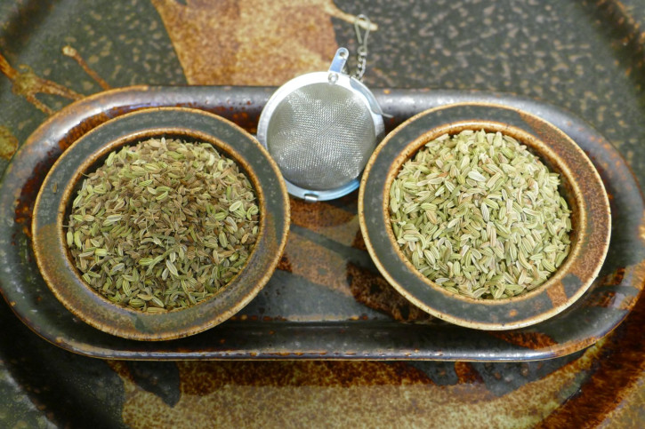 Fenchel-Kümmel-Anis Mischung (Bild linke Seite)