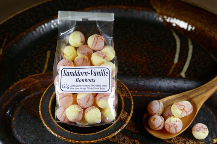 Sanddorn-Vanille Bonbons 125g