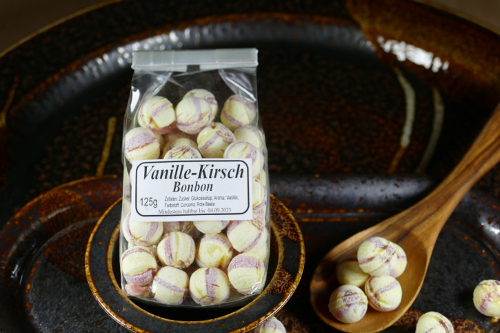 Vanille-Kirsch Bonbons 125g