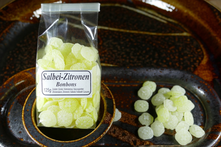 Salbei-Zitrone Bonbon, 125g