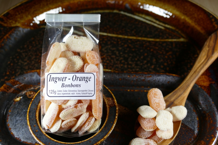 Ingwer-Orange Bonbon, 125g