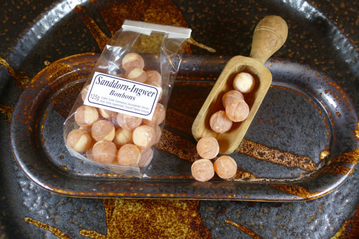 Sanddorn-Ingwer Bonbon, 125g